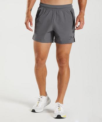 Gymshark Apex 5" Perform Shorts Herr Grå | SE 3503UZG
